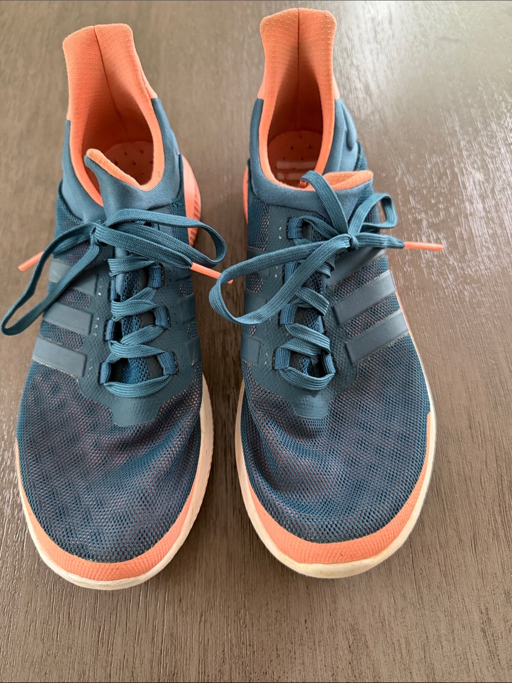 adidas Women's Teal and Coral Running Shoes